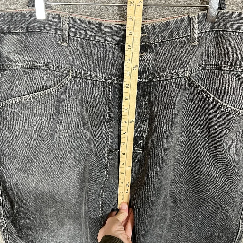 Vintage Marithe‎ Francois Girbaud Jeans Mens 40x31 Gray Baggy Wide Leg Carpenter